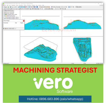 Phần mềm Machining Strategist bản quyền